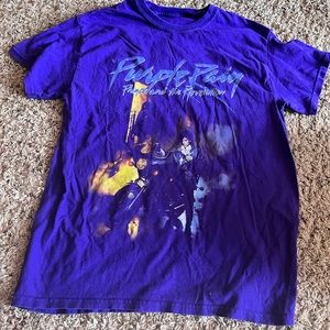 Purple rain t shirt